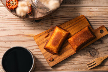 美味しそうなフィナンシェ