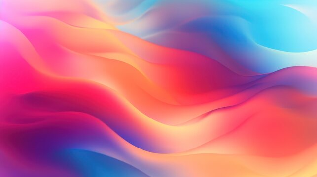 soft, vibrant, swirling gradients, abstract landscape, dreamlike atmosphere, colorful fluid waves, dynamic composition, digital art, cinematic lighting, 4k resolution
