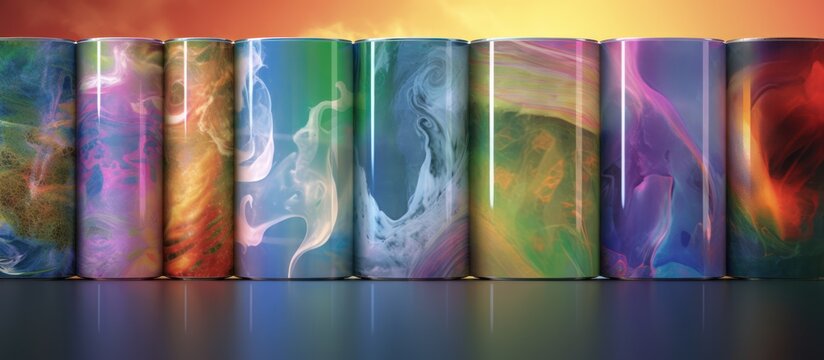 a collection of colorful abstract artwork, vibrant swirls and patterns, fluid digital paintings, ethereal landscapes, dynamic composition, psychedelic visuals, dreamlike digital art, vivid colors, flo