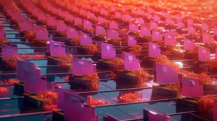 vibrant, vivid, kaleidoscopic, futuristic, abstract, geometric, symmetrical, mesmerizing, neon, prismatic, dreamlike, surreal
