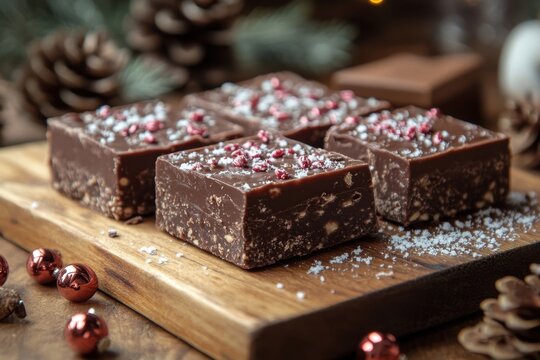Pepper and chocolate fudges.