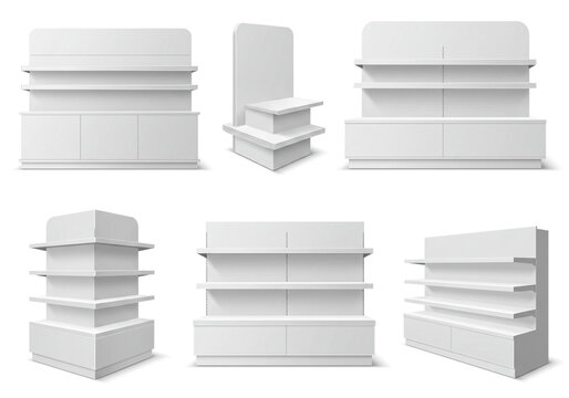 Showcase your brand with versatile white retail shelving displays and modern shop fixtures for effective merchandising and product presentation ideas
