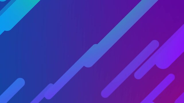 Diagonal Rounded Rectangles on a Gradient Blue Purple Background abstract
