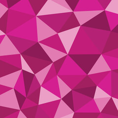 Obraz premium Polygonal rainbow mosaic background. Abstract low poly vector illustration. Triangular pattern in halftone style. Template geometric business design with triangle for poster, banner, card, flyer.