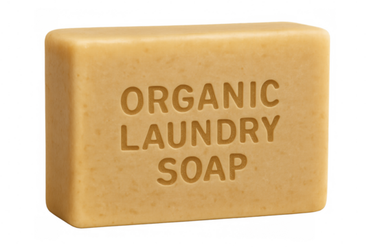 Organic laundry soap bar for eco-friendly cleaning