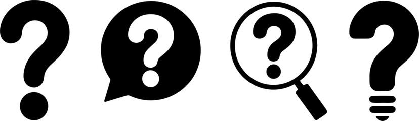 Creative Set of Question Marks for Design and Communication