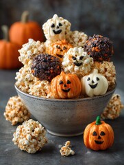 halloween popcorn