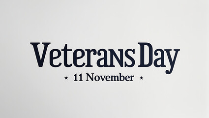 "Veterans Day marks a solemn reminder of service and remembrance.", HD and 4k image