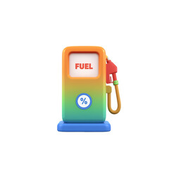 gas pump vector illustration