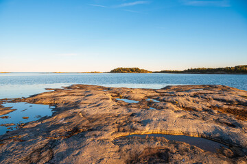 Åsevikelandet in Sweden is a nature reserve by the baltic sea with beautiful coastline and old growth forests.