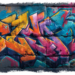 graffiti on the wall