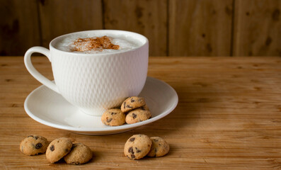 Coffee mood with a little coocies