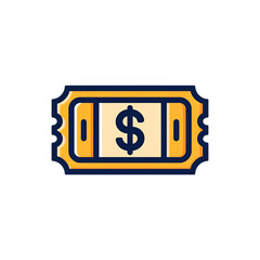 Obraz premium dollar sign vector illustration