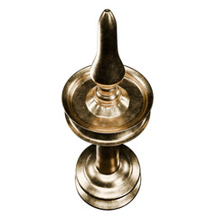 Traditional south indian brass oil lamp  vilaku