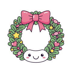 Vector Christmas Sticker Designs for Seasonal Greetings