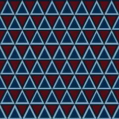 Seamless geometric triangle pattern design for fabric and wallpaper