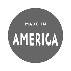 Made in America / メイド・イン・アメリカのタイポグラフィデザイン	