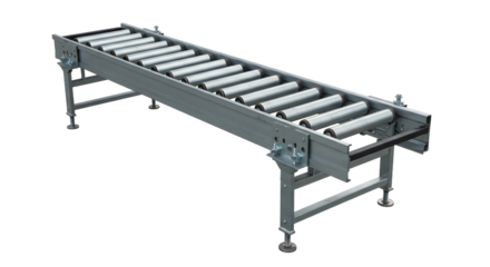 Industrial Metal Roller Conveyor Machine for Material Handling and Manufacturing