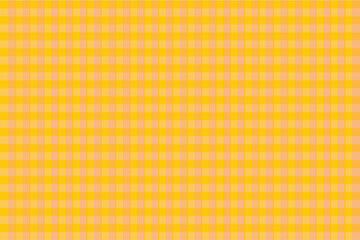 Vector art of seamless yellow and orange gingham pattern background