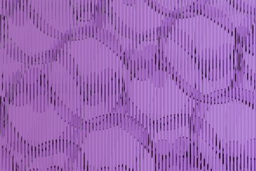 Abstract purple background with vertical lines and flowing shapes