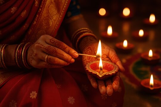 Illuminating Traditions: The Cultural Significance of Lighting Diyas During Diwali Celebrations