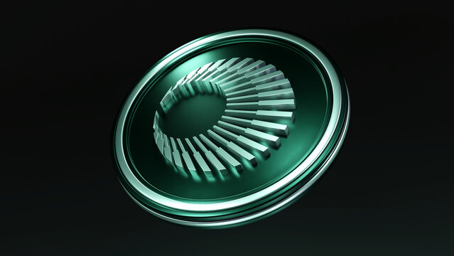 Plasma logo and coin 