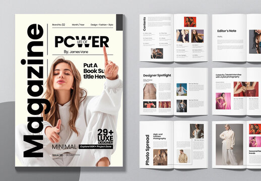 Creative Lifestyle Magazine Template