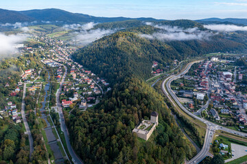 Muszyna, Dolina Porady, jesienne klimaty, © Maciej G. Szling