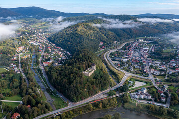 Muszyna, Dolina Porady, jesienne klimaty,