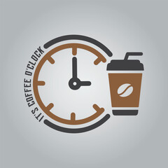 It's coffee o'clock t-shirt template time for a caffeine fix