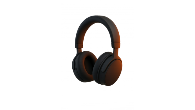 Transparent headphone for e-commerce and sales 