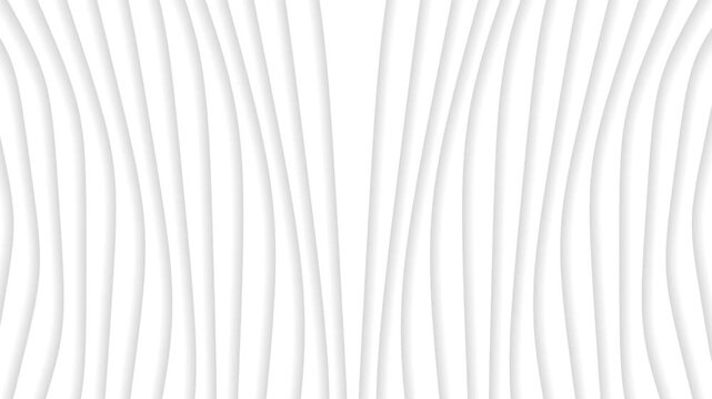 White vertical parallel lines with subtle curves creating a textured, organic pattern abstract background