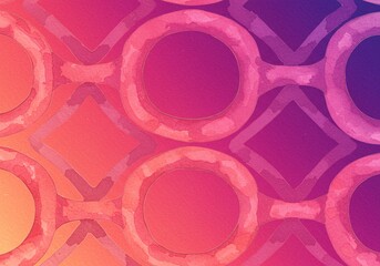 Vibrant Gradient Abstract Pattern Background Design