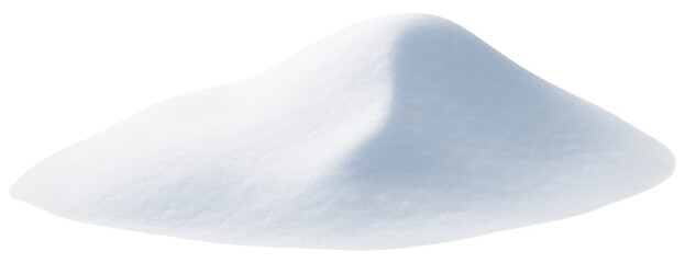 Snow mound Isolated on Transparent Background