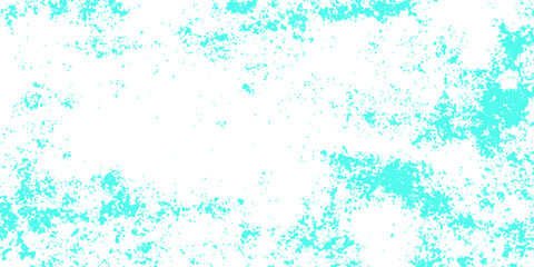 Abstract watercolor art with blue paint splashes and a snowflake pattern for a winter holiday background