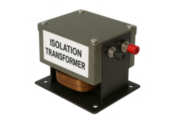 Isolation transformer for electrical safety and power applications