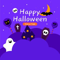 할로윈 일러스트 이미지 