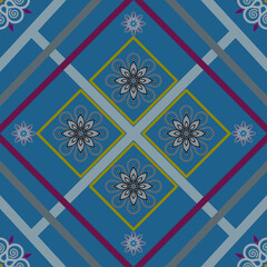 geometric ethnic pattern vector design