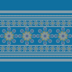 geometric ethnic pattern vector design