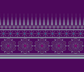 geometric ethnic pattern vector design