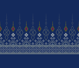 geometric ethnic pattern vector design