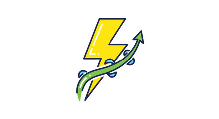 Sustainable Energy Growth: A Conceptual Illustration of Renewable Power and Progress