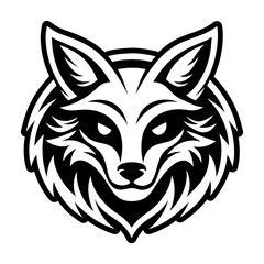 A filled style icon showing reynard face