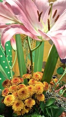 Colorful Flowers in Floral Arrangement