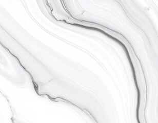 Abstract Swirling White and Gray Marble Texture