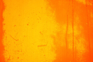 Bright orange grunge texture background with distressed surface and rough vintage style, suitable for creative design, wallpaper, and abstract art.