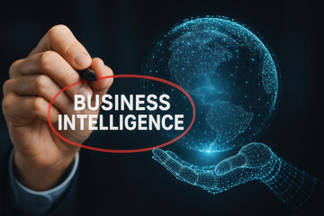 Business intelligence empowers data analysis with technology to gain insight knowledge and information