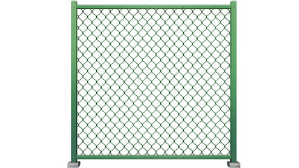 緑色のフェンス