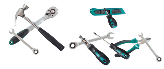 diverse collection of hand tools for repair, construction, and diy projects