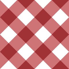 Brown and white plaid pattern